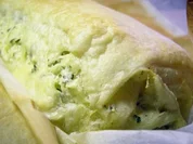 Pikantes Gebäck: Salziger Topfen-Käse-Strudel - Rezept