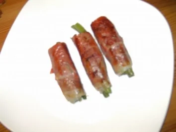 Rezept: Grüne Bohnen im Prosciuttomantel Grüne Bohnen im Prosciuttomantel - Rezept