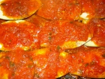 Rezept: Auberginenlasagne Bild Nr. 4 Auberginenlasagne - Rezept - Bild Nr. 4