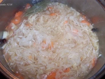 Sauerkraut nach meiner Art - Rezept