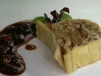 Lauwarme Terrine von Nudeln und Steinpilzen - Rezept