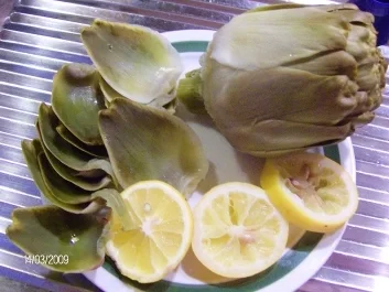 Artischockenblätter mit würzigem Dressing - Rezept - Bild Nr. 5