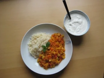 Rezept: Rote Linsen indische Art Rote Linsen indische Art - Rezept