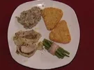Rezept: Schweinefilet im Blätterteig mit Bohnen im Speckmantel und Rösti (Michael Penners) Schweinefilet im Blätterteig mit Bohnen im Speckmantel und Rösti (Michael Penners) - Rezept