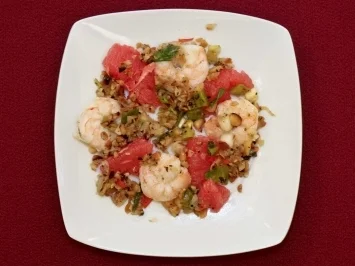 Fruchtiger Garnelensalat (Gisela Muth) - Rezept