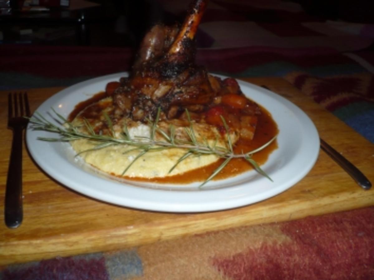 Lammhaxen aus dem Ofen - einfach - 369 kcal/100g
