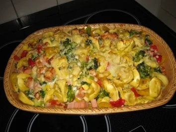 Rezept: Gabi's Gemüsetortellini Gabi's Gemüsetortellini - Rezept