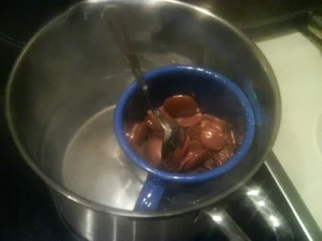 goldige Schokopralinen - Rezept