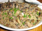 Champignon - Rahm - Sauce - Rezept