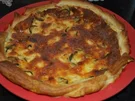 Rezept: Lachs-Quiche mit Zucchini Lachs-Quiche mit Zucchini - Rezept