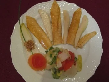 Schillerlocke, in Façon geschnitten - Rezept