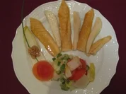 Rezept: Schillerlocke, in Faรงon geschnitten Schillerlocke, in Faรงon geschnitten - Rezept