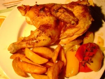 Rezept: Geflügel: Gebratenes Thymian Hähnchen Geflügel: Gebratenes Thymian Hähnchen - Rezept