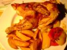 Geflügel: Gebratenes Thymian Hähnchen - Rezept