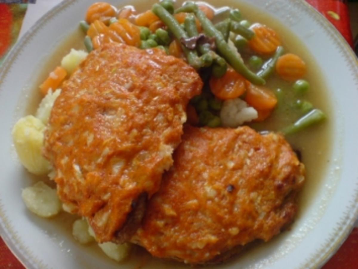 Verhüllte Schnitzel - Rezept