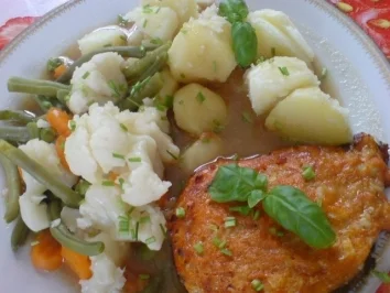 Rezept: Verhüllte Schnitzel Verhüllte Schnitzel - Rezept