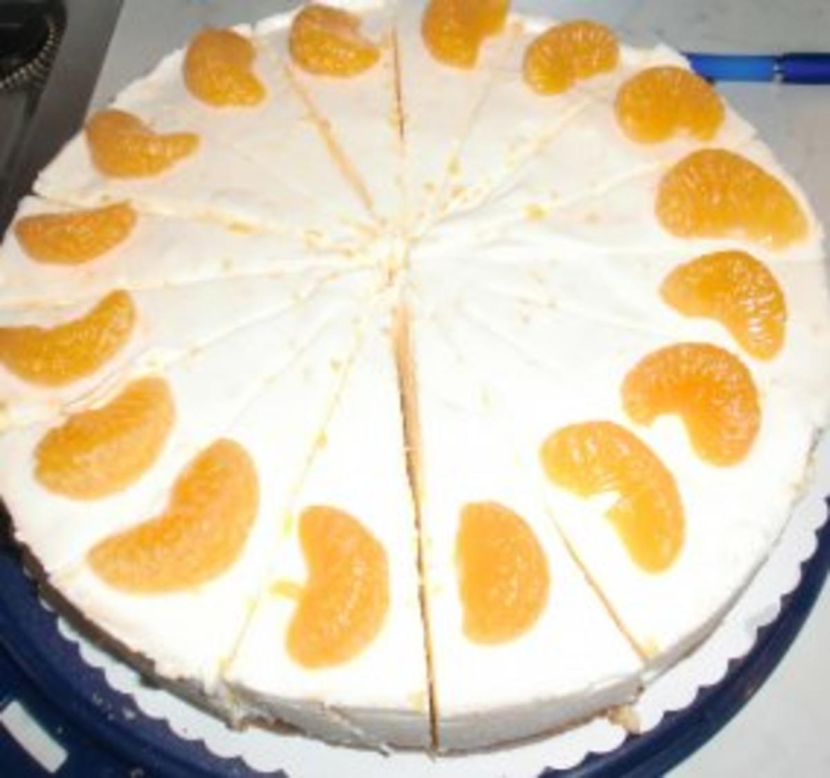Mandarinen-Quark Torte - Rezept