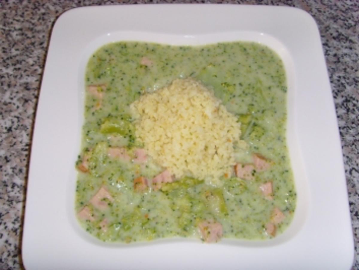 Grobe Broccoli Suppe…. - Rezept