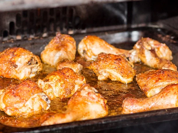 Rezept: Hähnchenschenkel mit Honigmarinade Bild Nr. 2 Hähnchenschenkel mit Honigmarinade - Rezept - Bild Nr. 2