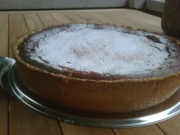 Käsekuchen aus Ziegenquark - Rezept