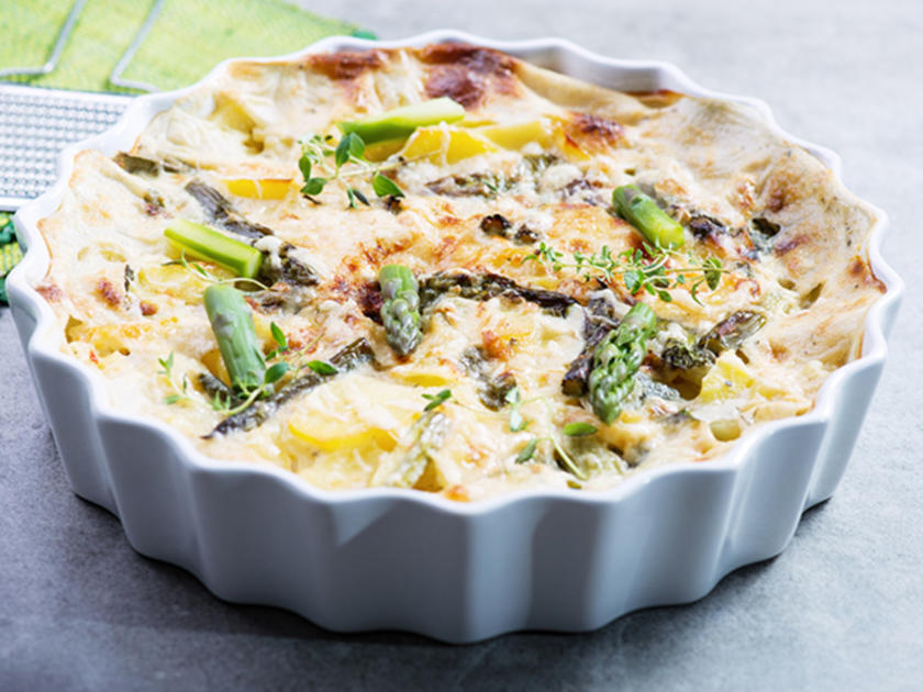 Spargelauflauf Rezepte