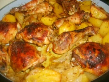 Brathähnchen aus der Wundertüte - Rezept