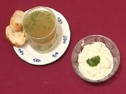 Rinderkraftbrühe Obazda mit Brot (Franziska Traub) - Rezept