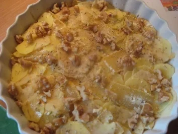 Käsegratin mit Walnüssen - Rezept - Bild Nr. 7