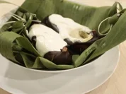 Gebackene Bananen mit Quark - Rezept