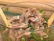 Rezept: Matjes-Bohnensalat Matjes-Bohnensalat - Rezept