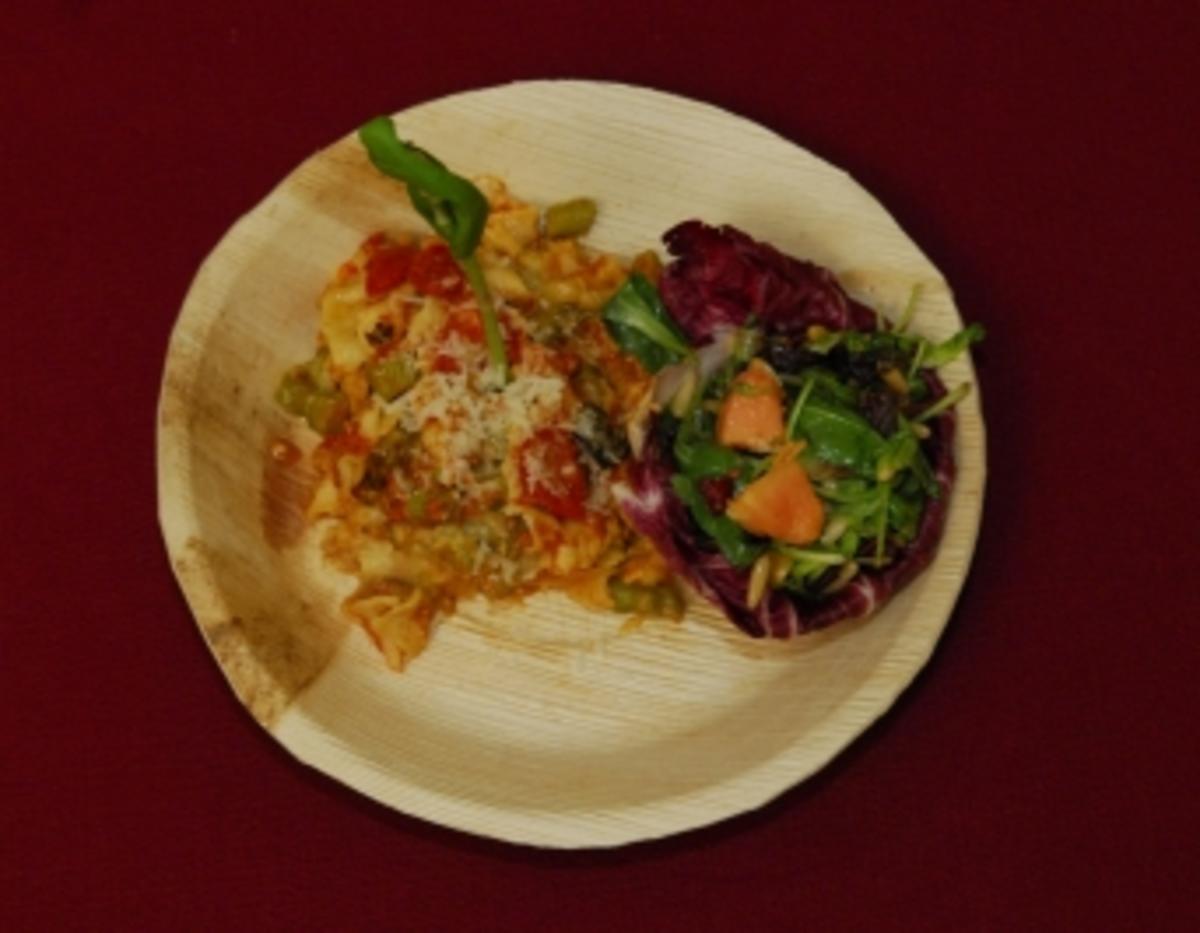 Thunfisch-Lasagne mit Freibeutersalat (Markus Majowski) - Rezept