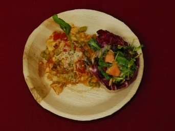 Rezept: Thunfisch-Lasagne mit Freibeutersalat (Markus Majowski) Thunfisch-Lasagne mit Freibeutersalat (Markus Majowski) - Rezept