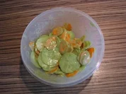 Rezept: "SALAT" Gurken-Karottensalat "SALAT" Gurken-Karottensalat - Rezept