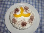 Pfirsich-Schoko-Torte - Rezept