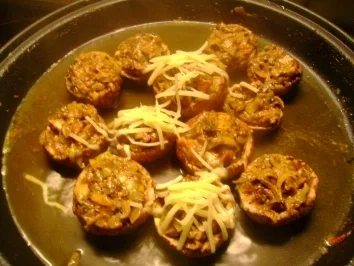 Pilze: Gefüllte Champignon - Rezept - Bild Nr. 2