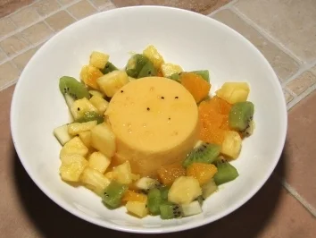 Mango-Kokos-Pudding - Rezept
