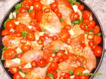 Ital.Hähnchenpfanne - Rezept