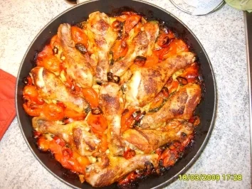 Ital.Hähnchenpfanne - Rezept