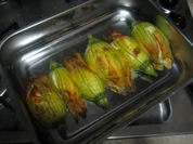 antipasti gefullte kurbisblutten - Rezept