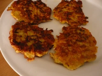 Rezept: Käse-Porree-Puffer Käse-Porree-Puffer - Rezept