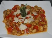 Champignon-Salat mit Parmesan - Rezept