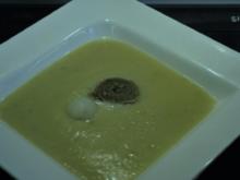 Kohlrabi-Creme-Suppe mit Pesto - Rezept