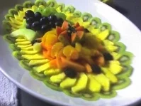 früchteplatte... - Rezept