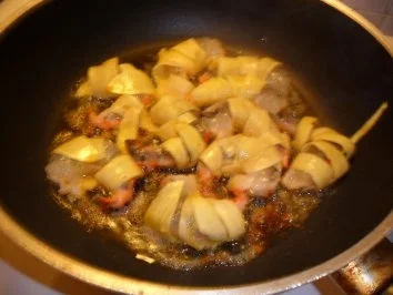 Rezept: Ingwer-Kartoffelsüppchen mit Garnelen Bild Nr. 8 Ingwer-Kartoffelsüppchen mit Garnelen - Rezept - Bild Nr. 8