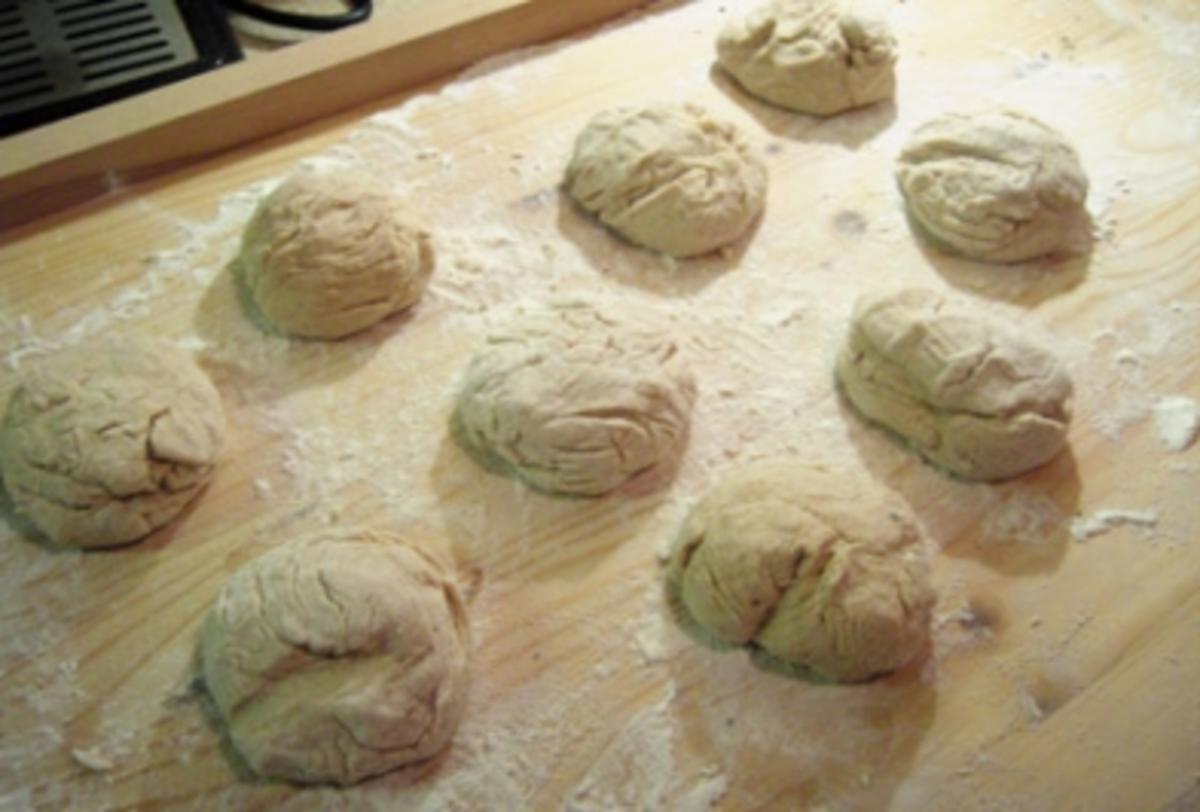 Einfache Brötchen (oder Brot) selbst gemacht - Rezept - Bild Nr. 3
