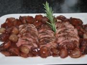 Entenbrust mit Rotwein-Schalotten - Rezept