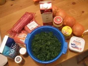 1A Grünkohl mit süßen Kartoffeln und Kasseler an Senfkruste - Rezept