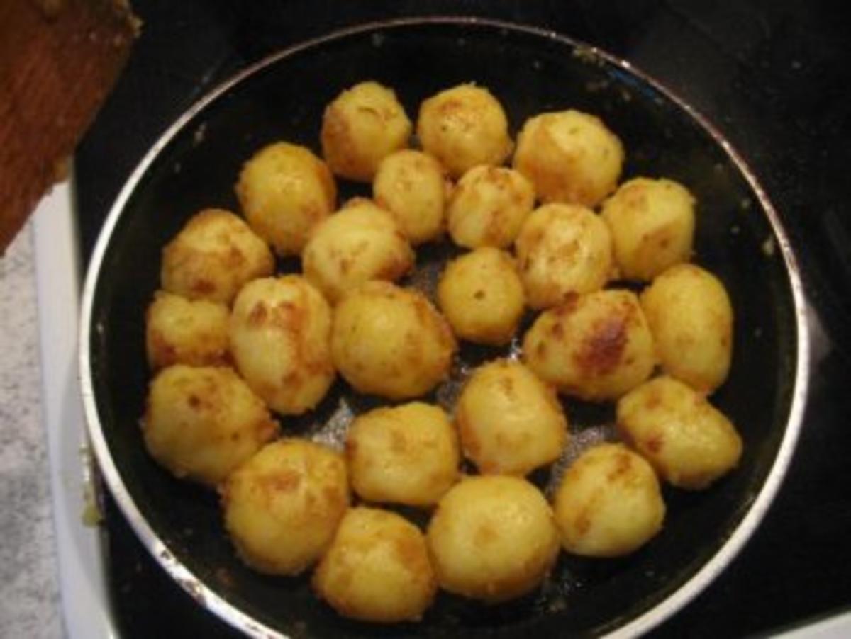 1A Grünkohl mit süßen Kartoffeln und Kasseler an Senfkruste - Rezept - Bild Nr. 5