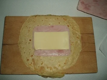 Palatschinken - Cordon bleu - Rezept