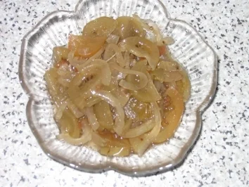 Salat: Grüner Tomatensalat - Rezept - Bild Nr. 2